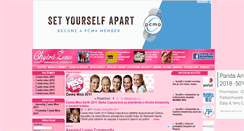 Desktop Screenshot of ceska-miss-2011.chytrazena.cz